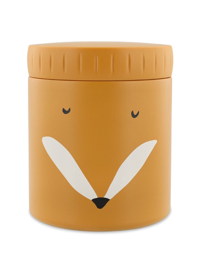 Trixie Double Wall Insulated Food Jar - 350ml - Mr. Fox - Image 1