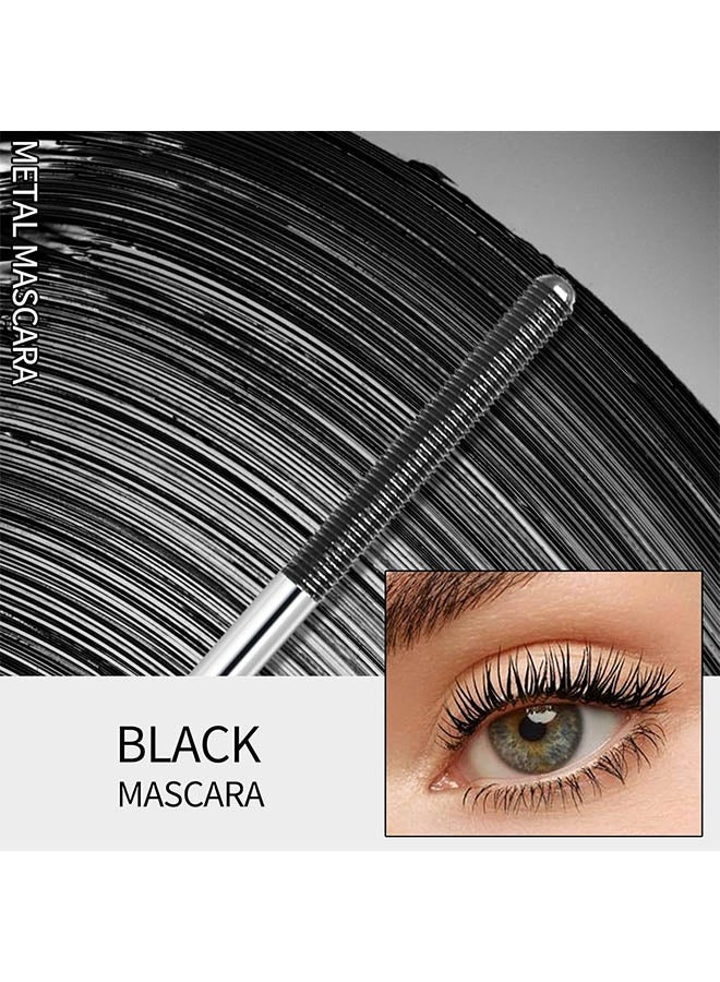 EELHOE Stereoscopic Fibrous Eye Black Mascara, Extension Mascara Black, Waterproof Mascara for Eyelashes, Volume Lash Lengthening Mascara, Long-Lasting Lashes, Thick Curling Eyelash Mascara, 4g - Image 2