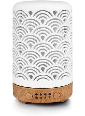 BAIESHIJI Scent Diffuser 100ML Essential Oil Diffuser, Aromatherapy Diffuser Cool Mist Humidifier with Waterless Auto Shut-Off for Home Office 