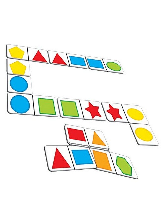 Creative's Creative Educational Aids P. Ltd. - Cre0651 Dominoes - Shapes And Colours Card Game (Multi-Color, 28 Pieces), 3 Years And Above - Image 2