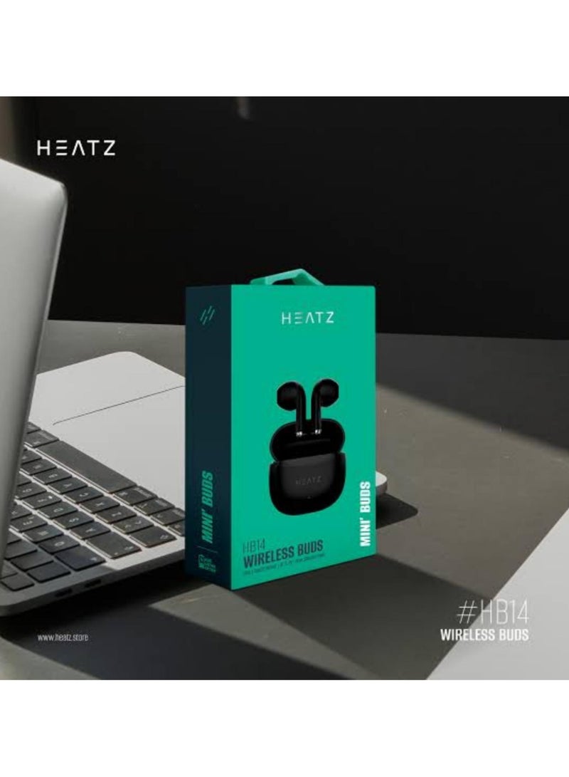 HEATZ HB9 V5.4 TWS Earphones & Headphones Wireless Noise Cancelling 300mAH Battery - Image 5