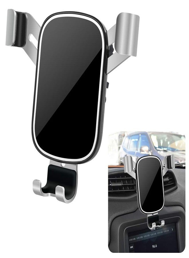 musttrue LUNQIN Car Phone Holder for Jeep Renegade 2015 2016 2017 2018 2019 2020 2021 2022 2023 Auto Interior Accessories Best Cell Phones Mount Cellphone Mobile Cradle Charging Navigation Bracket Accessory - Image 1