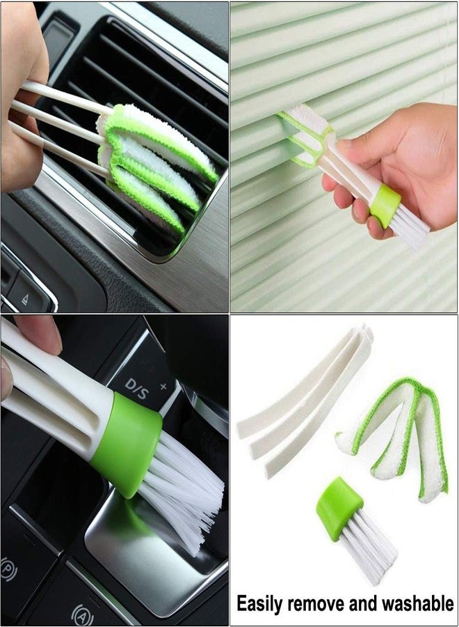 ANERONG Window Track Cleaning Brush Kit - 5 Pack Multifunctional Handheld Crevice Brush for Blinds, Sliding Doors, Tile Grout, Bottles & Shutters - Image 5