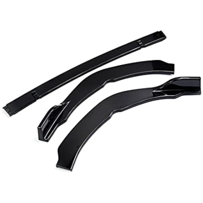 AUSMILA Car Front Bumper Lip Cover Spoiler Splitter For Toyota Camry L LE XLE 2018-2019 Deluxe Version - Image 5