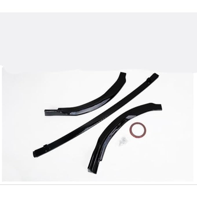 AUSMILA Car Front Bumper Lip Cover Spoiler Splitter For Toyota Camry L LE XLE 2018-2019 Deluxe Version - Image 2