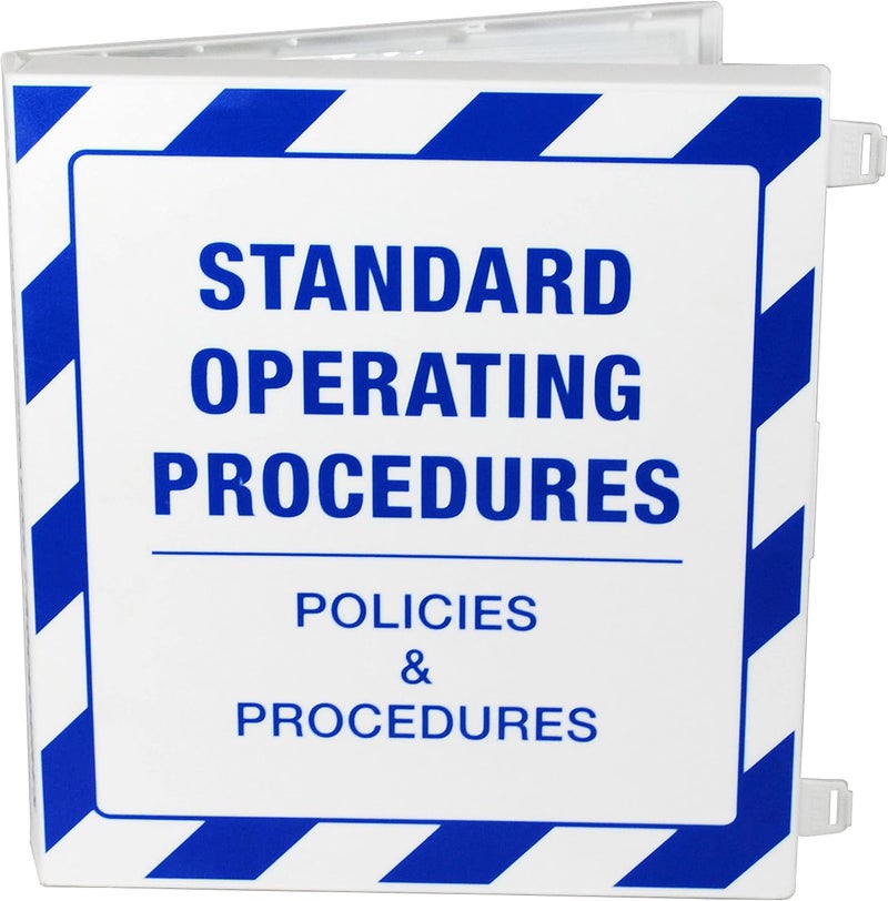 UniKeep UniKeep Industrial Standard Operating Procedures SOP Storage Case with Metal Binder Rings  - Image 1