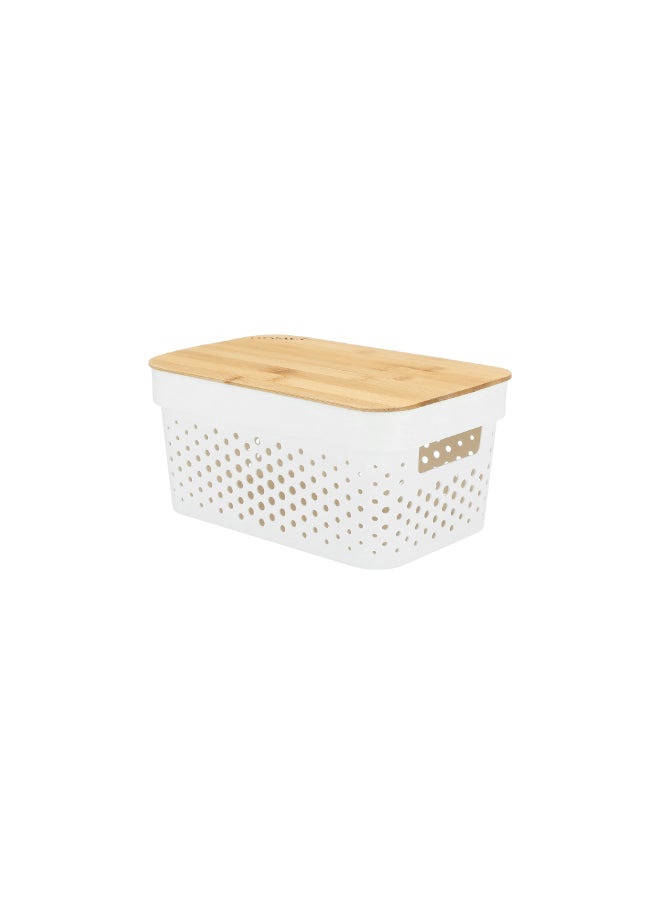 Beauenty Basket With Bamboo Lid  - Image 1