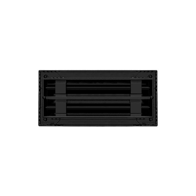 BUILDMART - 10x4 Modern AC Vent Cover - Decorative Black Aluminum Air Vent - Standard Linear Slot Diffuser - Heating and Cooling Register Grille for Ceiling, Walls & Floors - Texas Buildmart - Image 2