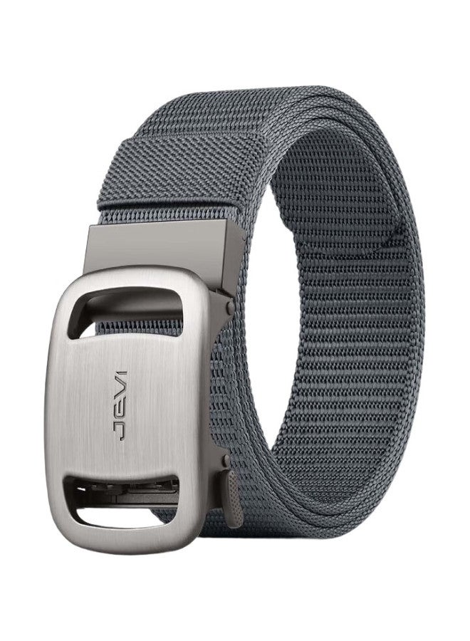 Jevi Men'S Automatic Buckle Canvas Belt, Casual Tactical Belt For Young And Middle-Aged, Trendy Denim Jeans Belt, Birthday Gift - Image 3