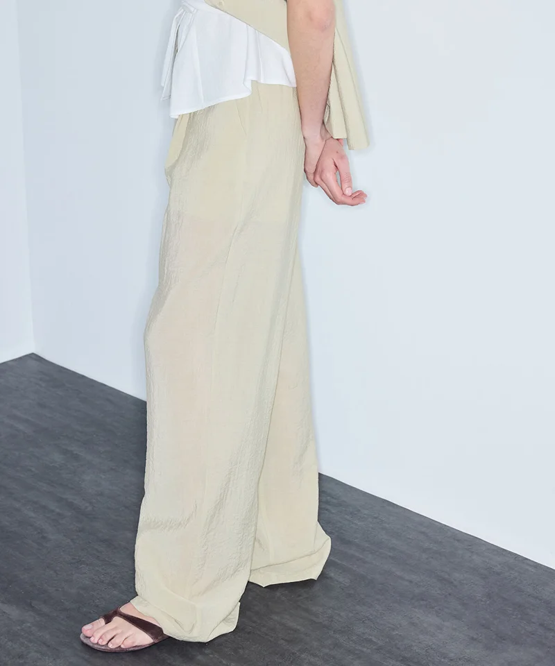 Ipekyol  Belted Crinkle-Effect Trousers for Women | Best Price UAE
