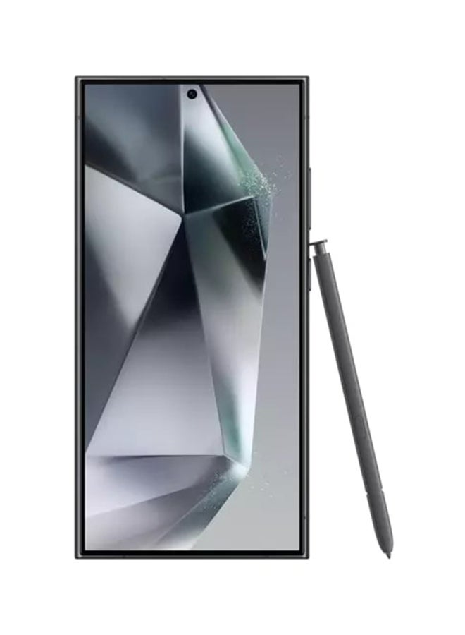 سامسونج هاتف Galaxy S24 Ultra ثنائي الشريحة بلون أخضر تيتانيوم وذاكرة وصول عشوائي (RAM) سعة 12 جيجابايت وذاكرة تخزين داخلية 512 جيجابايت يدعم تقنية 5G - إصدار الشرق الأوسط - Image 2