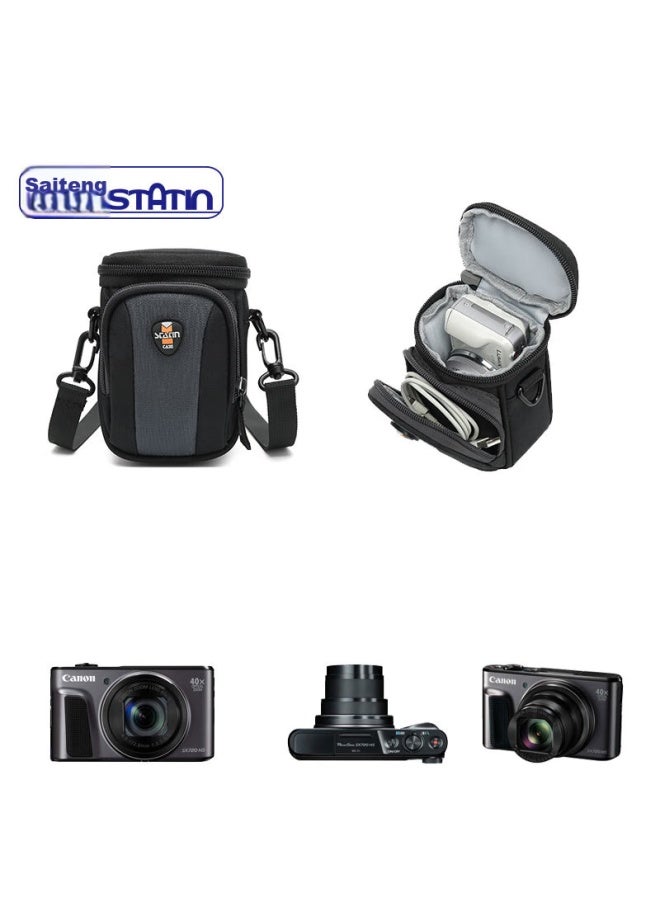 Saiteng Saiten Bd02a Black، حقيبة كاميرا قارئ البطاقات والبطارية المفردة، مناسبة لسلسلة Sony Black Card - Image 1