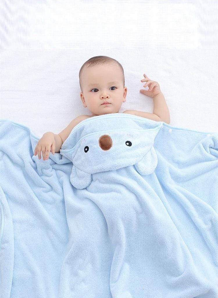 Baby Hooded Cape Bath Towel 120*85cm - Image 2