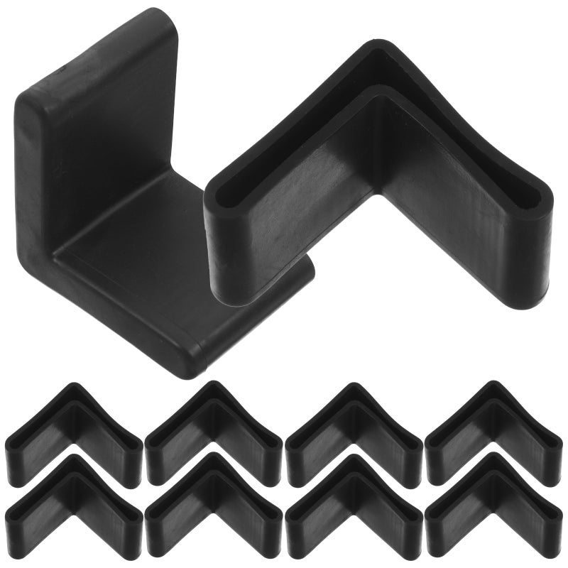 Leg Cover, Reusable Rubber Protectors for Furniture Stability, Triangular Design - Image 1