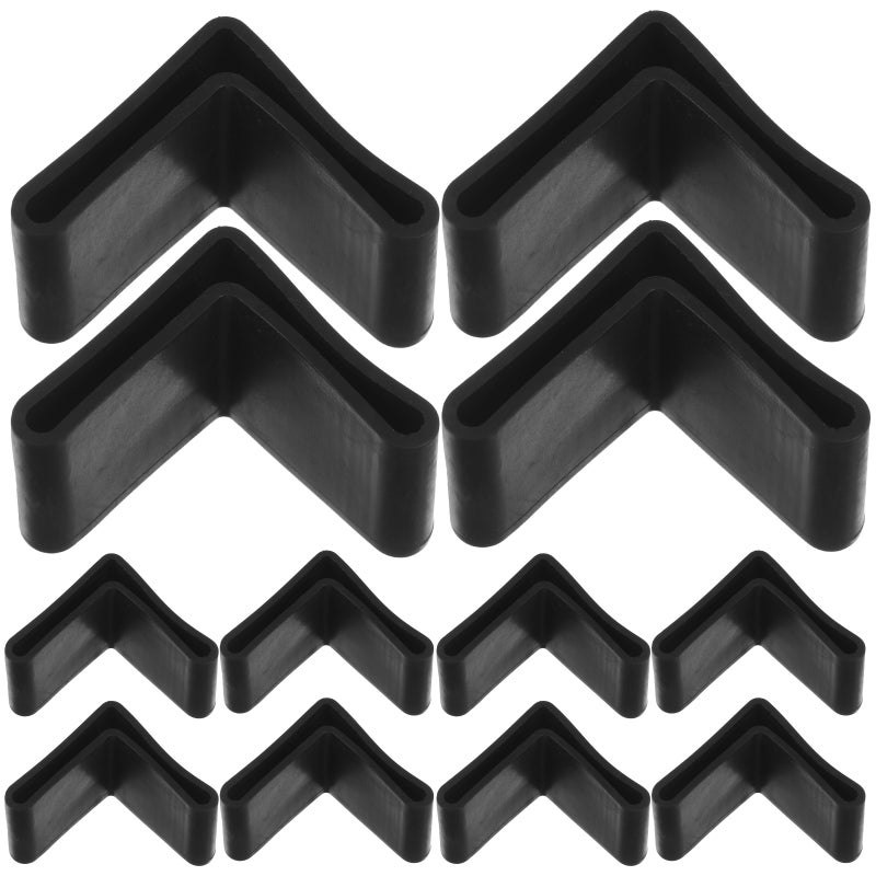 Leg Cover, Reusable Rubber Protectors for Furniture Stability, Triangular Design - Image 5
