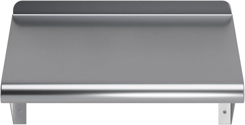 AmGood 10 in. x 16 in. Stainless Steel Wall Shelf | NSF Certified | Appliance & Equipment Metal Shelving | Kitchen, Restaurant, Garage, Laundry, Utility Room - Image 4