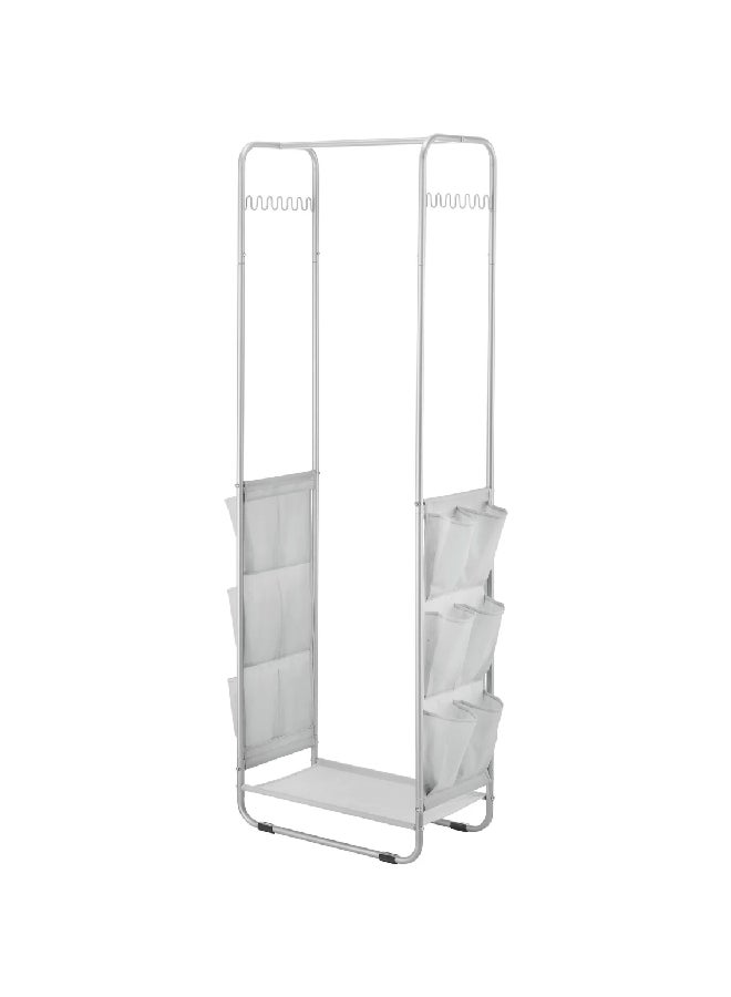 Whitmor Freestanding Garment Rack Grey 155.58 x 50.8 x 29.85 cm 6705-10201-GG - Image 1