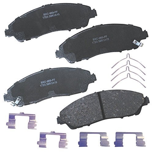 Bendix Premium SBC1723 Ceramic Front Brake Pads for Acura MDX 2020-2014, Honda Pilot 2022-2016, Ridgeline 2023-2017 - Image 1