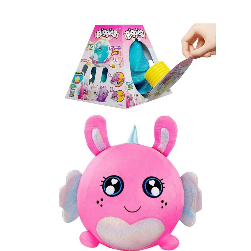 Eolo - Biggies Unicorn 45 CM Inflatable Plush Mega XXL - BIG001-UN - Image 1