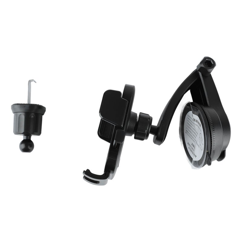 Car Phone Mount: 360° Adjustable Telescopic Arm - Strong Suction Cup Dashboard Phone Holder for Car, Truck Hands-Free Driving - Image 4