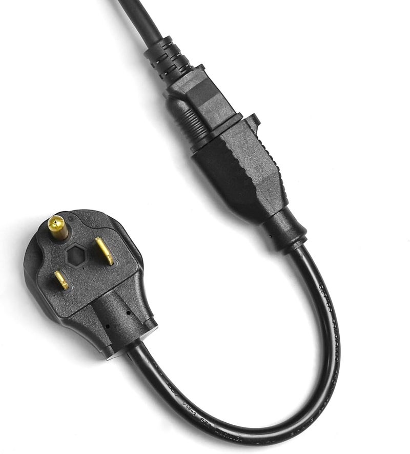 HITBOX Plug Adapter Cord, 30cm 11.8″ Long 14 AWG 2.08mm², NEMA 6-50P NEMA 5-15R Cord Adapter, Not Covert Voltage, Only Change Plug Style - Image 4