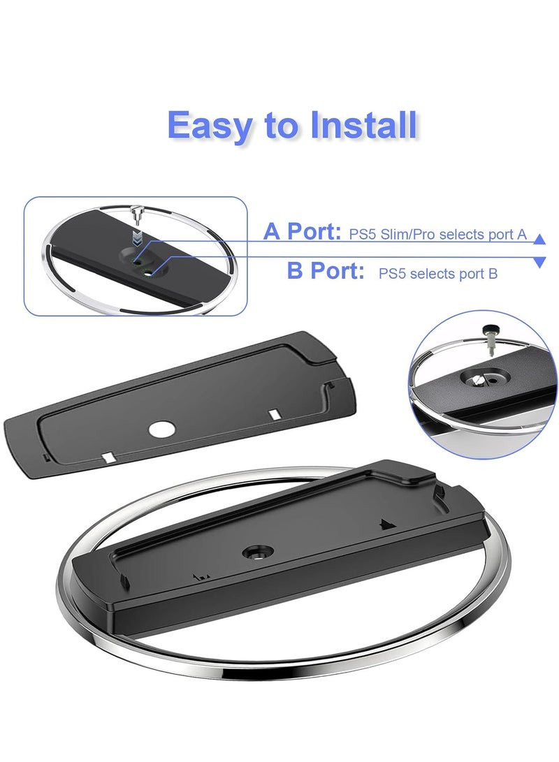 Xkimos PS5 Console Vertical Stand - PS5/PS5 slim/PS5 Pro Base Accessories - Image 5