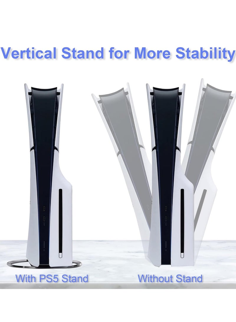 Xkimos PS5 Console Vertical Stand - PS5/PS5 slim/PS5 Pro Base Accessories - Image 3