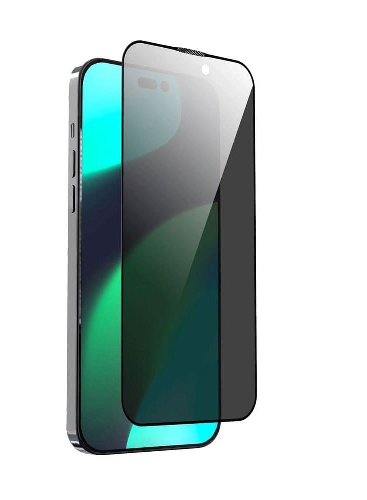 Devia Van Series Full Screen Privacy Twice-Tempered Glass iPhone 15 Plus & 14 Plus (6.7) - Black - Image 1