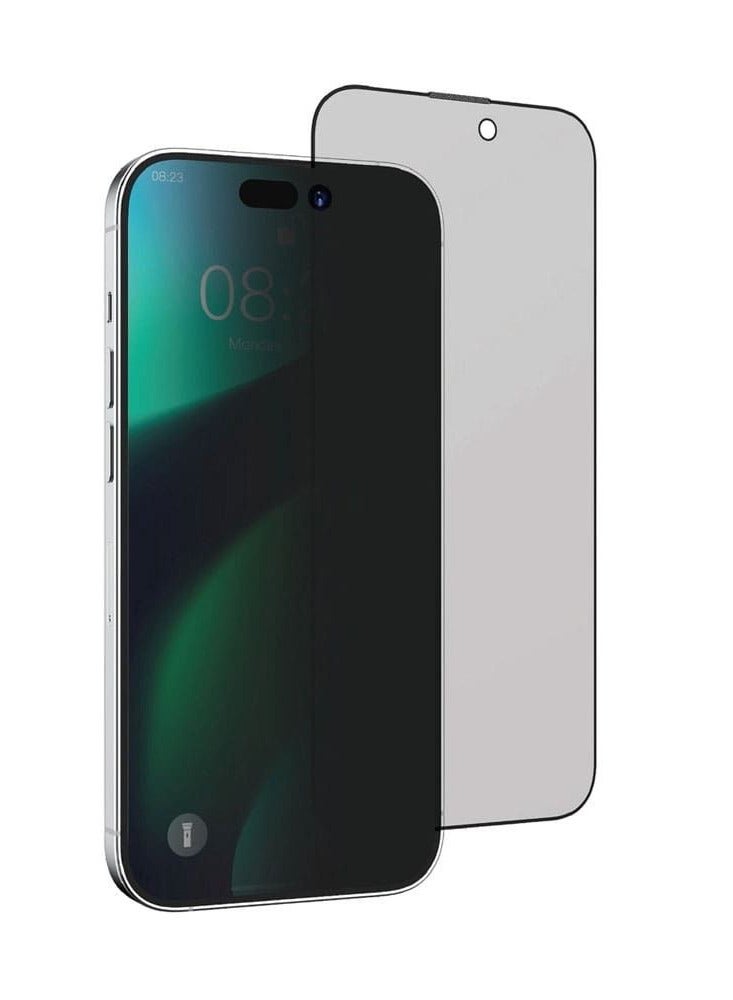 Devia Van Series Full Screen Privacy Twice-Tempered Glass iPhone 15 Plus & 14 Plus (6.7) - Black - Image 2