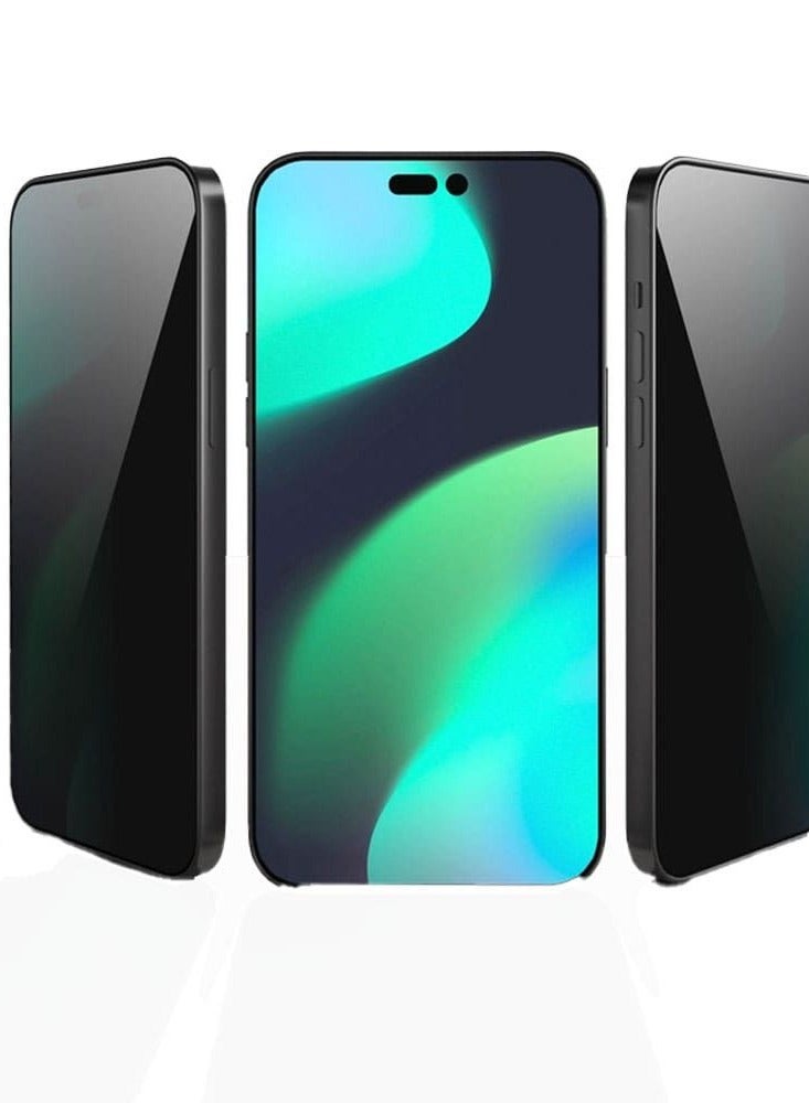 Devia Van Series Full Screen Privacy Twice-Tempered Glass iPhone 15 Plus & 14 Plus (6.7) - Black - Image 3