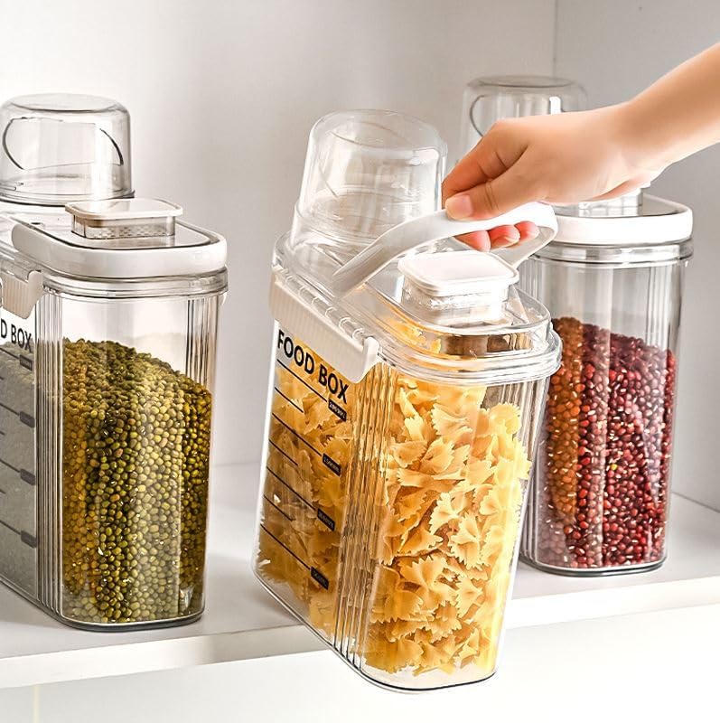 Furret Rice Storage Barrel MoistureProof Seal Food SubPackagingWholesale Plastic Grain Cereal Tank Millet Beans - Image 5