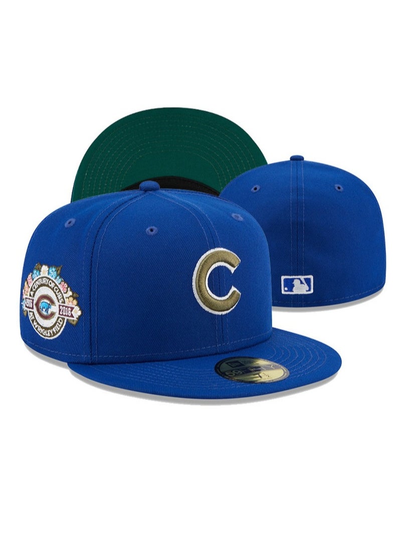 NEW ERA - New era Fashionable Embroidered Baseball Cap With Buckle For Reverse Wearing Street Dance For Daily Wear And Outdoor Sports - Image 1