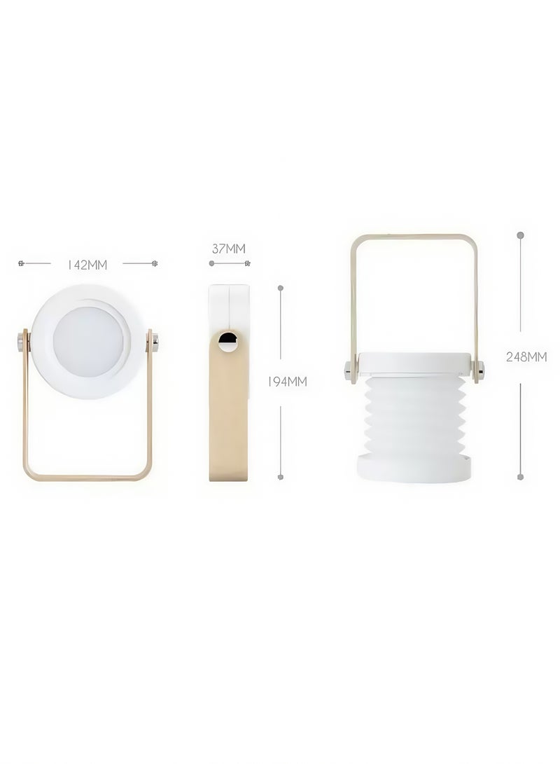 TAYYIB NOOR Smart Table Lamp, Dimmable Night Light for Bedroom, Rechargeable LED Lights for Home, Touch Control Eye-Caring for Kids Room, Nursery, and Living Room - Image 4