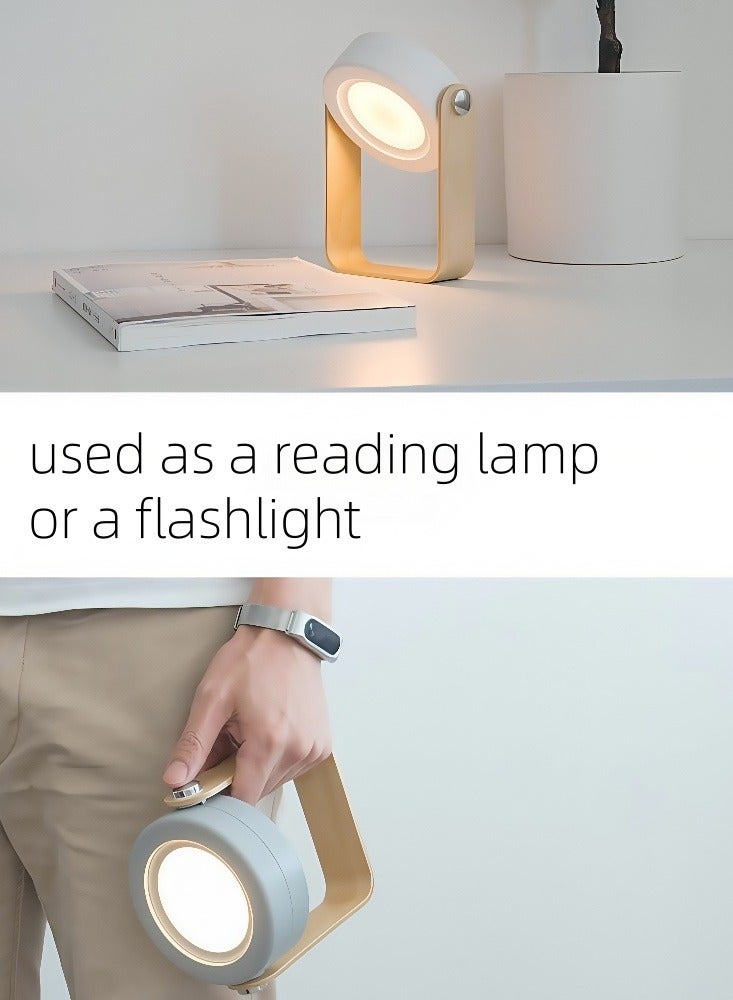 TAYYIB NOOR Smart Table Lamp, Dimmable Night Light for Bedroom, Rechargeable LED Lights for Home, Touch Control Eye-Caring for Kids Room, Nursery, and Living Room - Image 2