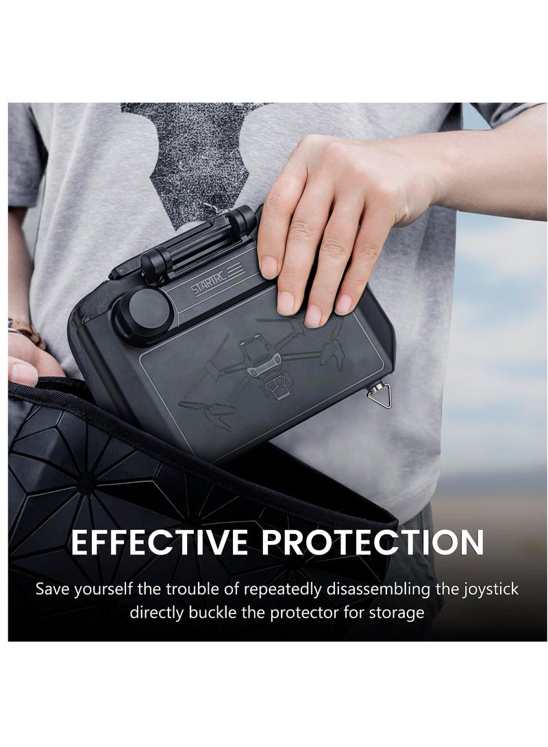 SOLARAE 2 in1 Sun Hood Sunshade Joysticks Protector for DJI RC Pro Remote Controller, Full Screen Protection Compatible with DJI Mavic 3 Classic/Mavic 3/Mini 3 Pro/Air 2S Accessories - Image 5
