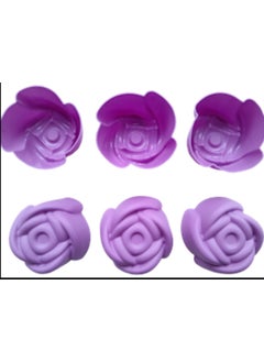 Bybirgül Lilac - Purple 12 Liter Silicone Mini Rose Cake Mold, Muffin Mold 12 Pieces - pzsku/Z7850B6D7FEDFCD6A2EB5Z/45/_/1730485051/6f565375-8c62-437b-ac4f-bd148e3a3e49