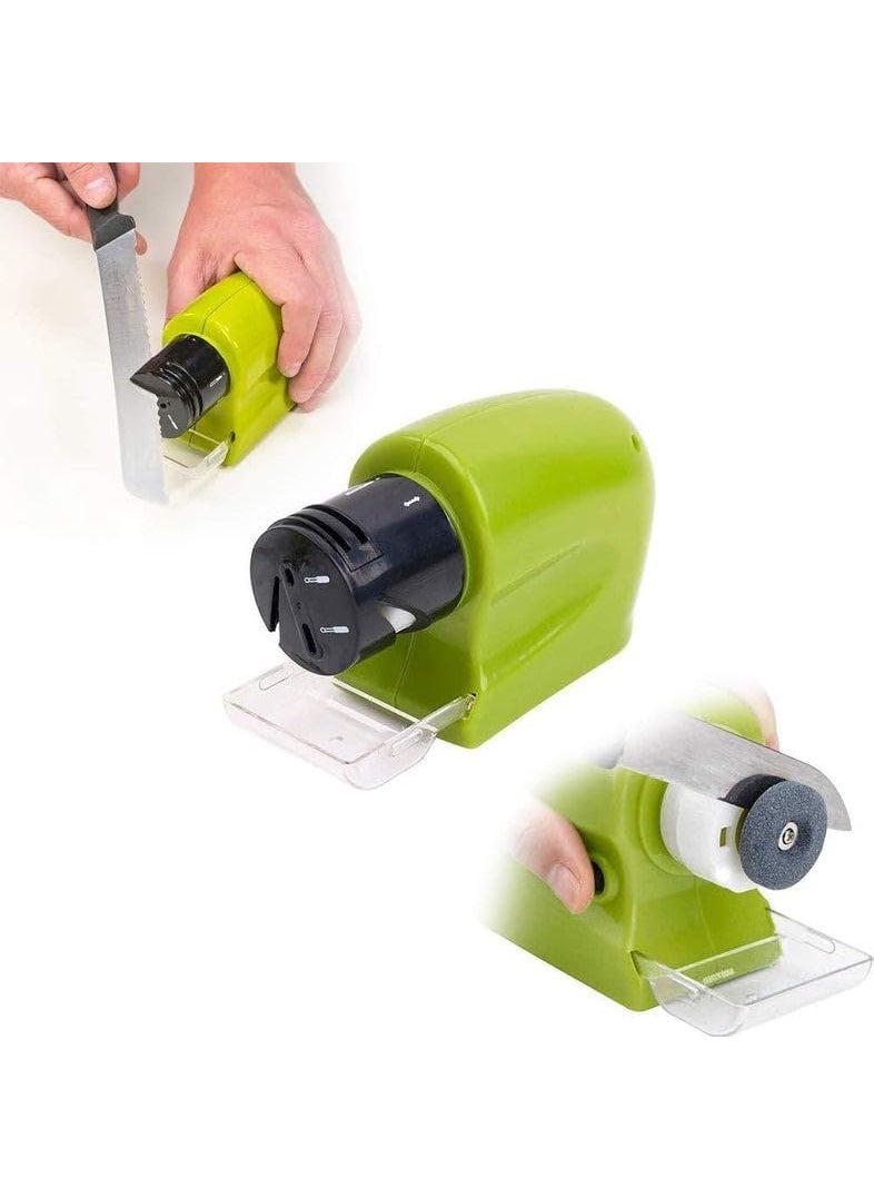 SMARTCAM SMARTCAM Cordless Motorized Knife Blade Sharpener Tool Precision Power Sharpening  - Image 3