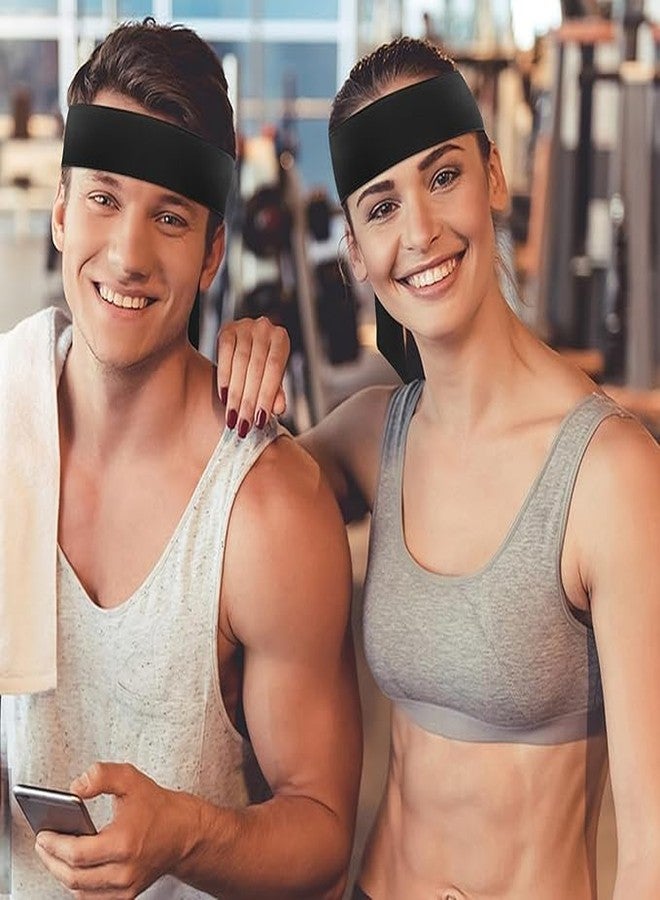PAROPKAR Ninja Karate Sweat Wicking Sports Headband, Running, Tennis, Gym Yoga Workout, Soccer Adjustable Ties Headband for Men Women (Black) - Image 4