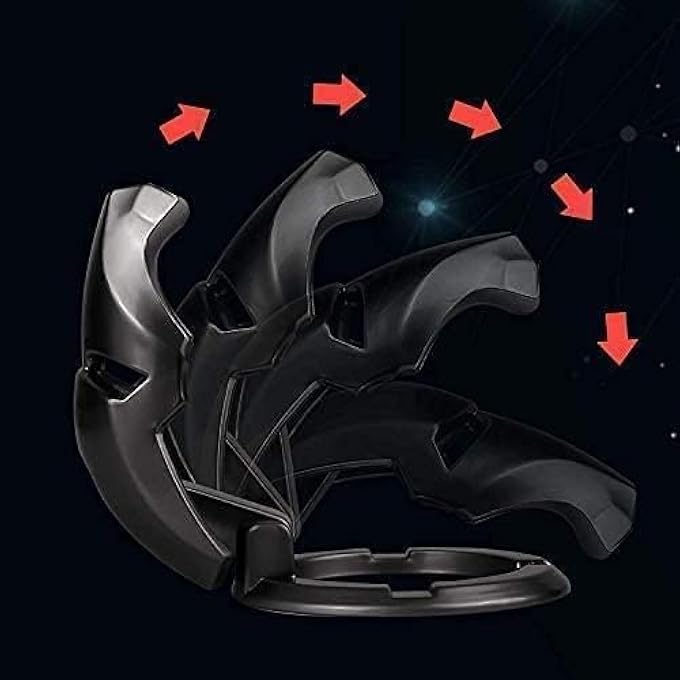 SWIUKPHE Black AntiScratch Abs Car Push Start Button Cover Engine Start Stop Decoration Protector Universal Auto Interior Accessory - Image 5