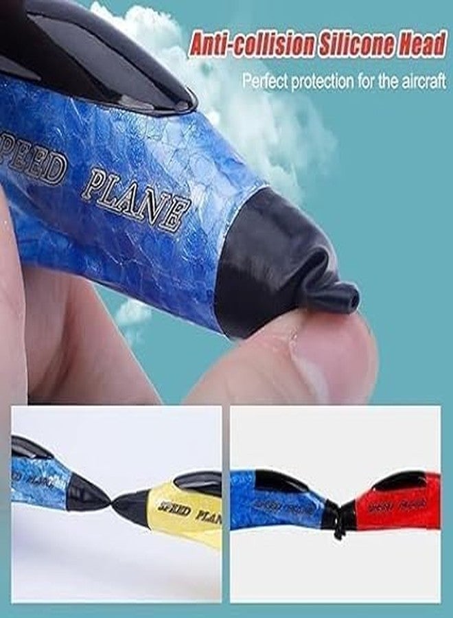 Mossio Rc Airplanes, Remote Control Airplanes Glider 2.4 GHZ, Easy to Fly Remote Control Fighter, Epp Foam Rc Aircraft with Automatic Balance Gyro for Kids/Adult Kids(Multicolor) - Image 3