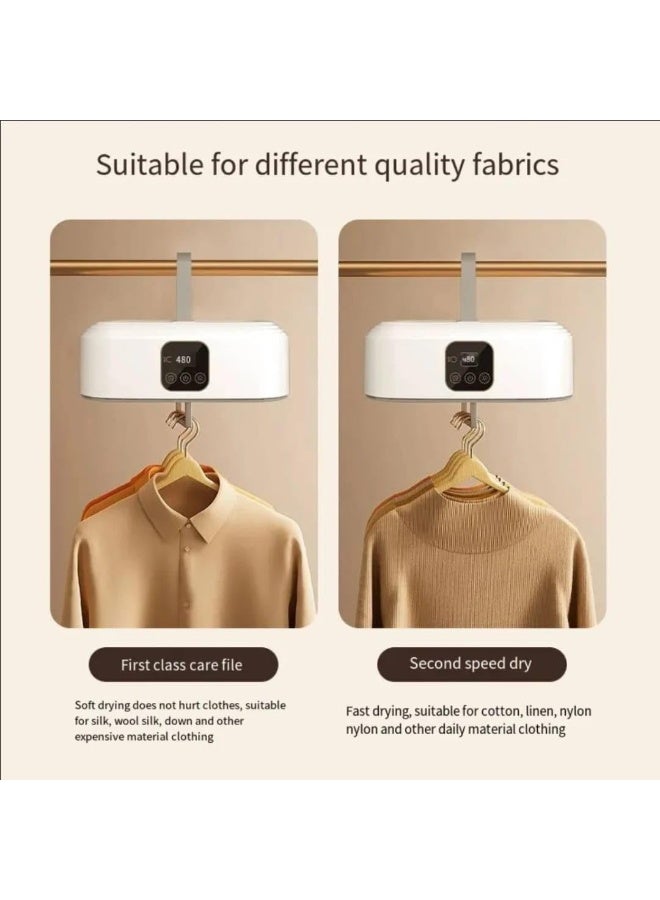 Portable Clothes Dryer, 600W, UV Sterilization, Germ-Killing, 30-Minute Quick Drying, 10kg Capacity - Image 2