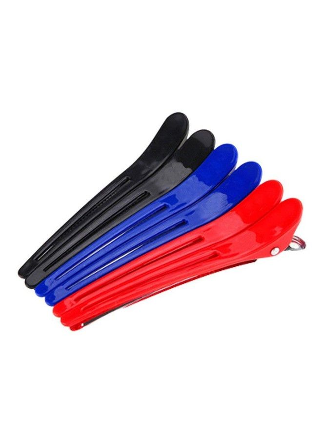 Foreign Holics Multicolor Section Clips For Hair Styling Use In Parlor Saloon And Home Use (12 Pcs Multicolor) - Image 1