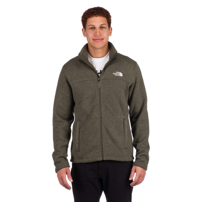 THE NORTH FACE Mens Tsillan Full Zip Jacket New Taupe Green Heather Large
