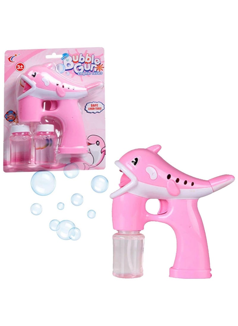 Home Smart Home Smart Kid's Bubble Toy Dolphin Whale with Two Bubble Solution 