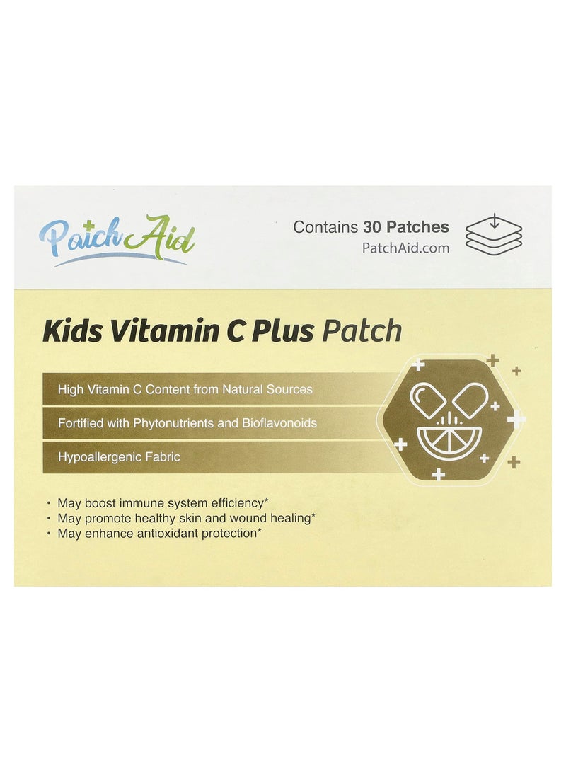 PatchAid Kids Vitamin C Plus Patch, 30 Patches