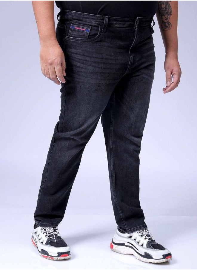 HARDSODA Men Plus Size Slim Fit Solid Mid-Rise Stretchable Jeans  - Image 4