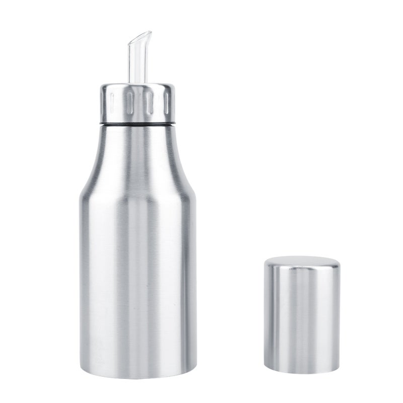 Stainless Steel Olive Oil Bottle Leakproof Vinegar Dispenser Kitchen Spice Storage Can(1000ml) - Image 4