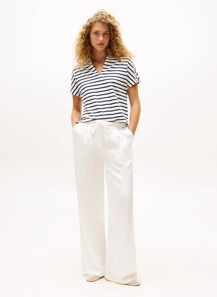 TOMMY HILFIGER LYOCELL TIPPING OPEN SS POLO