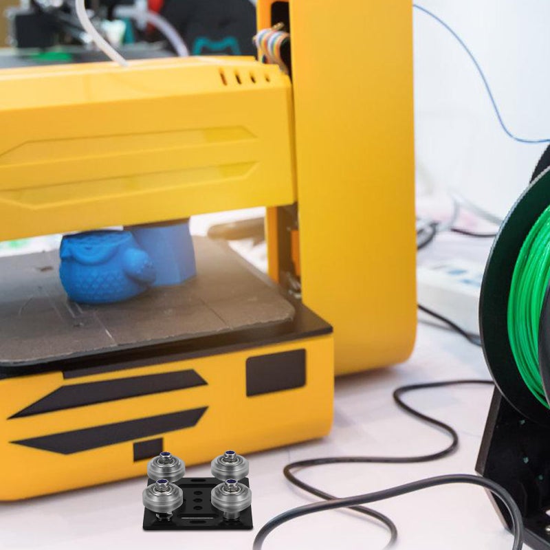 V Wheel Plate Aluminum Profile Wheel 3D Printers Part Easy to Install and Smooth Gantry Plate Compatible for 2020 Series Aluminum Profiles - Image 4