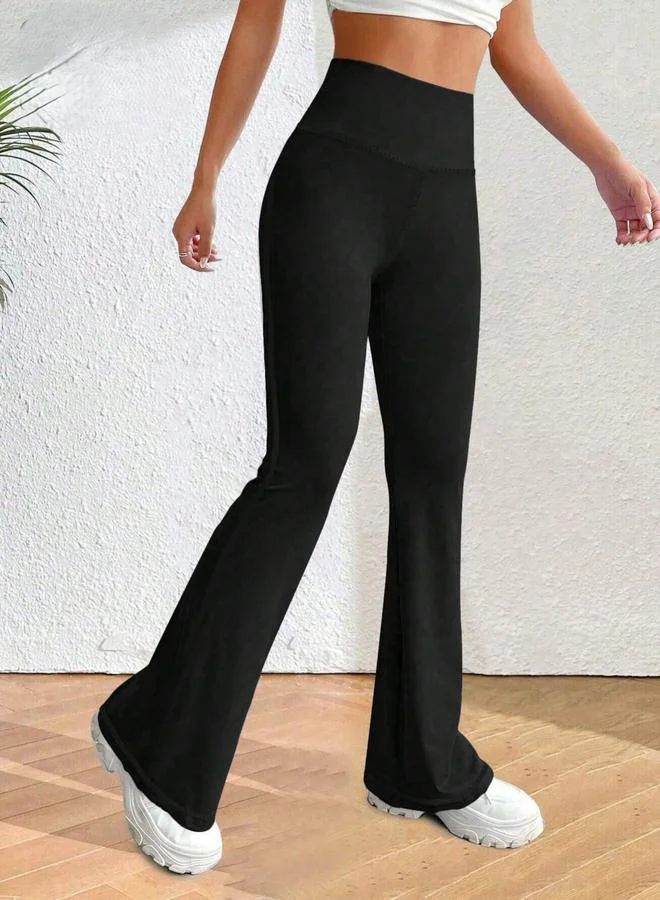Take Two Black Flared Trousers